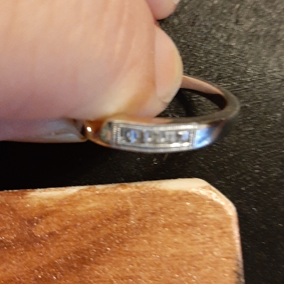 Amazing pear shaped wedding set - Picture 5 of 12